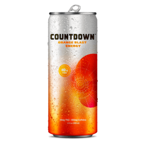 COUNTDOWN Energy Orange Blast 10mg THC + 100mg Caffeine