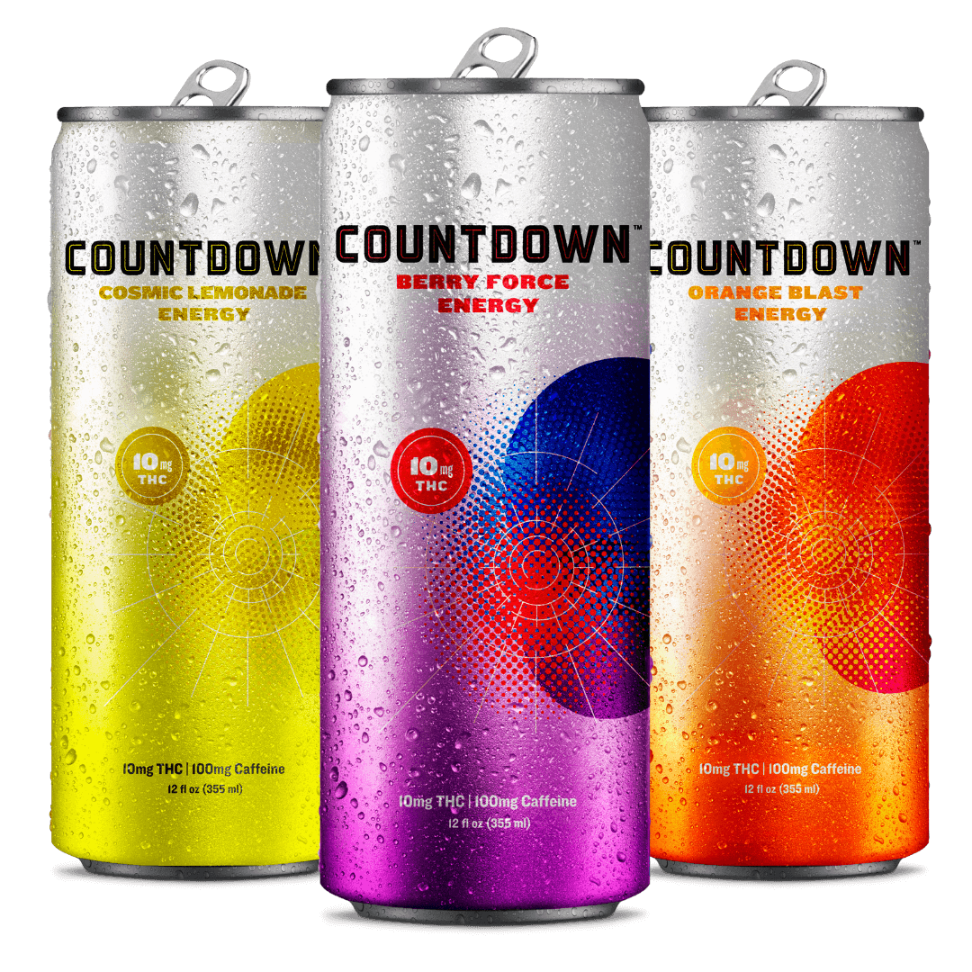 Countdown Energy Launch Pack - 10MG THC & 100mg Caffeine