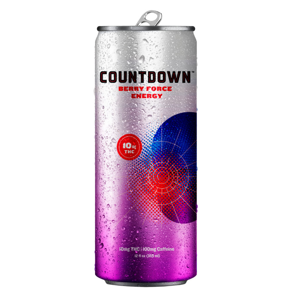 Countdown Energy Drink 10mg THC + 100mg Caffeine